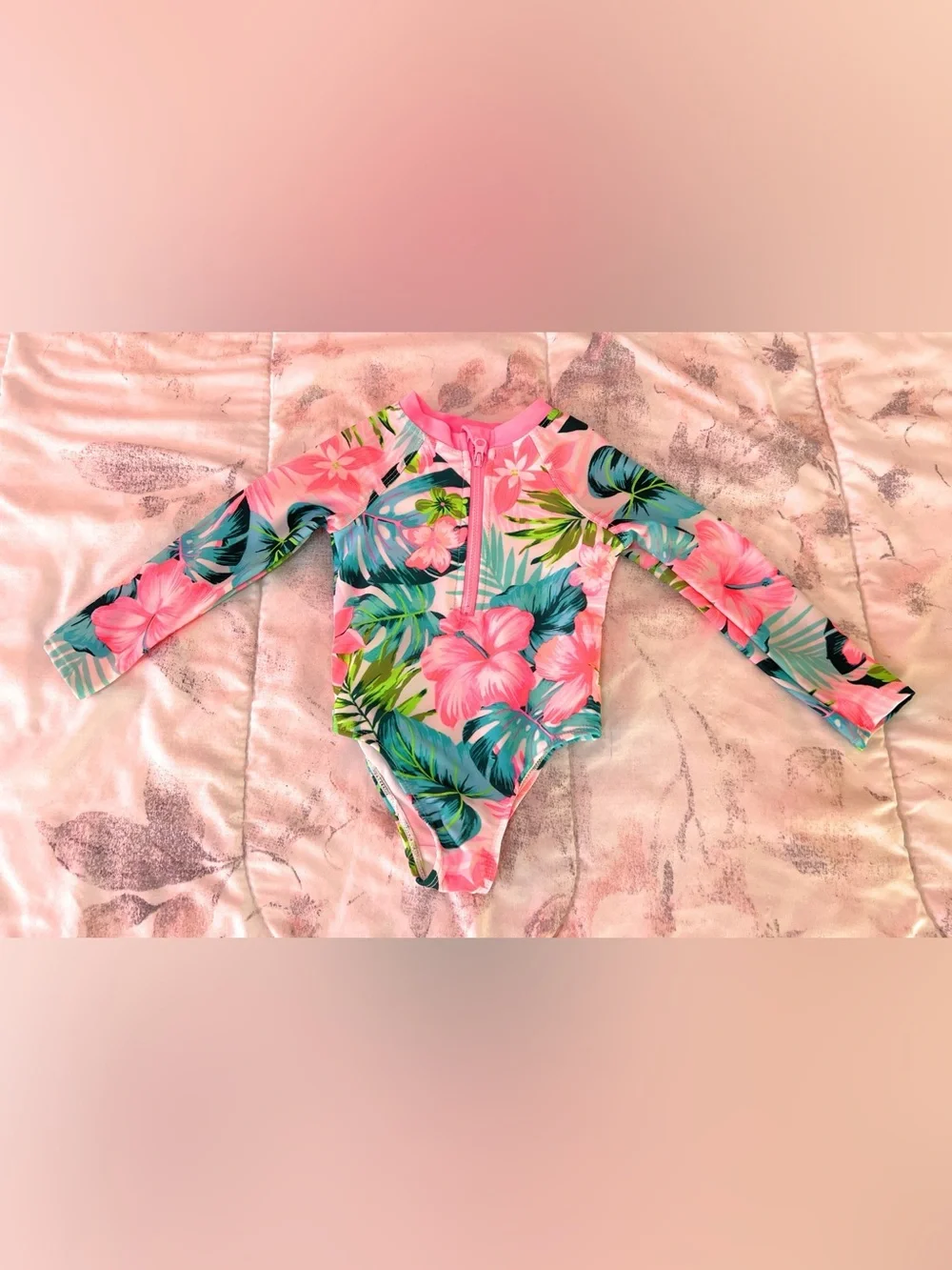 Set of 3, 18 months old girl swimsuits bundle